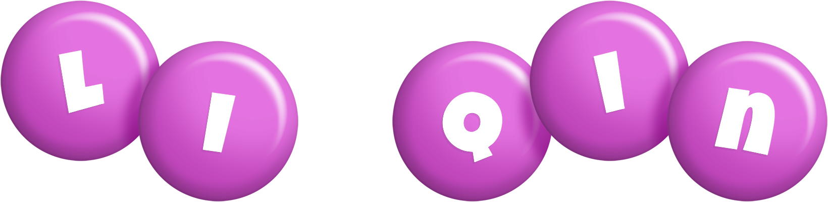 Li Qin candy-purple logo